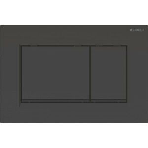Buton de spălare Geberit Sigma 30 pentru toaletă negru lucios (115.883.DW.1) 145412576 - Accesorii vase de toaleta