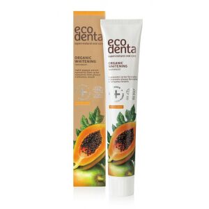 Pasta de dinți Ecodenta Whitening - Papaya 75ml 145413159 - Frumusețe și sănătate