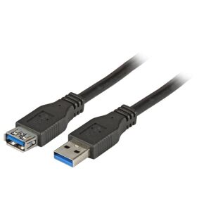 Przedłużacz EFB USB 3.0 A-A St-Bu 5,0 m czarny, Premiu 145413349 - Kabel USB
