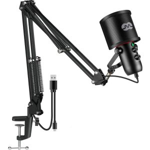 MOZOS MKIT-GX USB-MIKROFON-SET MAX FÜR GAMER 145413439 - Mikrofone