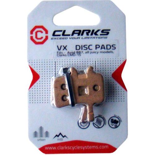 Clarks Fékbetét AVID (Juicy 3,5,7, 7 Carbon, Ultimate, BB7) organikus 145413601