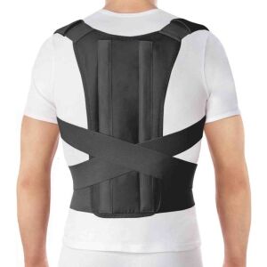 TOROS-GROUP Gorset do korekcji wad postawy sztywny czarny r. 5 (651) 145413602 - Pomoc rehabilitacyjna
