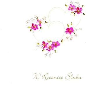 MAK Karnet Rocznica Pătrat R01 - Nuntă 145413651 - Felicitări, invitații