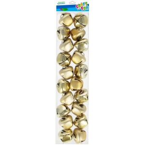 OZDOBA DZWONEK MET ZL 20MM 20SZT PBH 12/288 145413673 - Dekoracja świąteczna