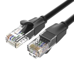 Vention UTP Cat. 6 RJ45 Ethernet 3m, czarny 145413718 - Kabel UTP
