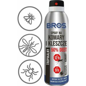 Bros Szúnyog és kullancs elleni spray 50% DEET 90ml