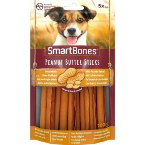 SmartBones Jutalomfalat, PeanutButter Sticks, 5 db