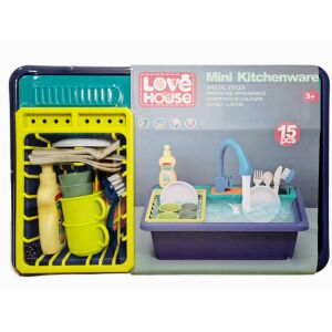 Konyhai készlet mosogató vízkörrel és tartozékokkal