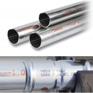 SANHA SANHA-Therm Horganyzott cső 6 m-es rudakban 35x1,5