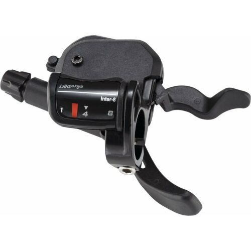 Microshift Váltókar MICROSHIFT, Jobb, 8-sebességes, Shimano kompatibilis, Xpress Shifter, Optikus váltójelző, Fekete (ÚJ) 145415781