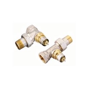 TERMOSZTATOS RADIÁTOR SZELEP. 1/2" RA-N EGYENES N-W-C NIKKEL