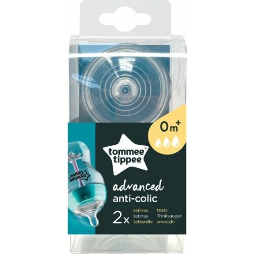 Tommee Tippee Csipesszívó Anti-colic Advanced többáramlású 0 hónap+ 2 db (421122651) 145416528