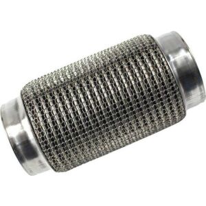 TurboWorks kipufogó rugalmas csatlakozó 89x150mm megerősített 304SS