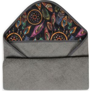 MATEX Strandköpeny MAXI PRINT 100x100 [TB0343_44B] világos szürke