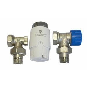 KIT TERMOSTAT ANGULAR 1/2 X 1/2 SCHLOSS 145417030 - Instalații de apă, gaz & încălzire