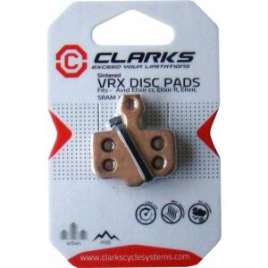 Clarks fékbetét AVID (Elixir 1,3,5, Elixir CR, Elixir R, Sram XX, X0) sínelt metál 145417136 - Kerékpár fékbetét
