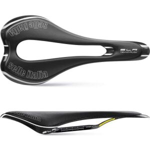 Selle Italia Siodło SELLE ITALIA SLR TEKNO FLOW S (id match - S3) carbon/keramic 7x9, carbon/fibra-tek, 110g carbon (NEW) 145417178 - Jazda na rowerze