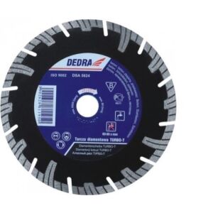 Dedra szegmentált gyémánt tárcsa, vasbeton, nedves és száraz vágás, 150 mm
