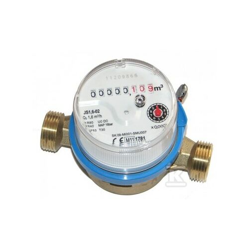 WODOMIERZ JS1,6 L-STD,R80, DN15, ZW 145417388