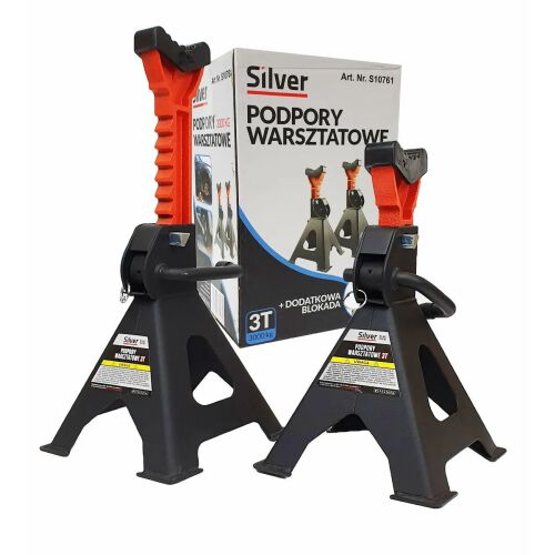 Alátétek 2 db. 3 tonna/ezüst zárral és gumi kupakkal 145417696