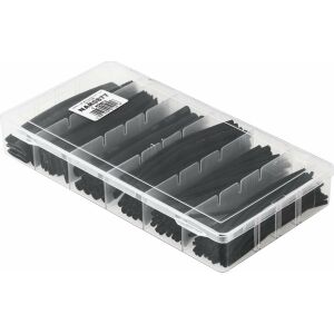 Hőre zsugorodó csőkészlet HST-100B 10cm fekete 7858 145417809 - Zsugorcső