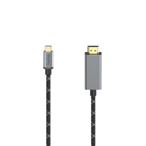 Adaptor de cablu Hama Premium USB-C - HDMI 4K 1,5m negru 145417849 - Calculatoare si accesorii