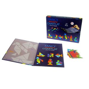 Gra magnetyczna kształty geometryczne 8326-2 145417852 - Puzzle i układanki