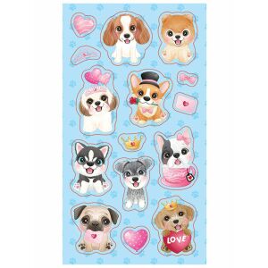 Kis kutyás matricák