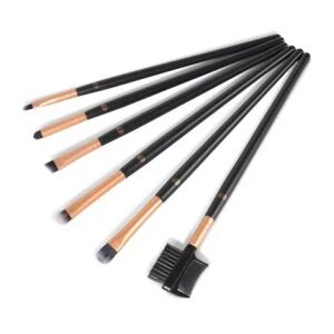 Rio Zestaw 6 pędzli do makijażu oczu 145418135 - Uroda i zdrowie