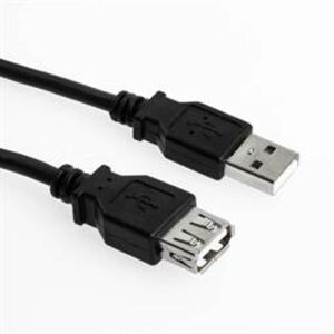 Kabel USB Sharkoon USB-A - USB-A 3 m Czarny (4044951015429) 145418290 - Kabel USB