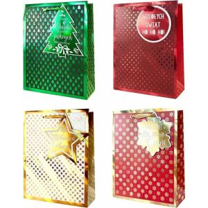 KUKARTKA Torba QPL Boże Narodzenie MIX 145418369 - Ambalaje cadouri