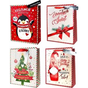KUKARTKA Torba QL Boże Narodzenie ogólne MIX 145418385 - Ambalaje cadouri
