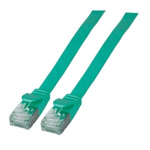 EFB Kabel płaski RJ45 U / FTP, kat. 6A, PVC, 2 m, zielony(K5545GN.2) 145418418 - Kabel