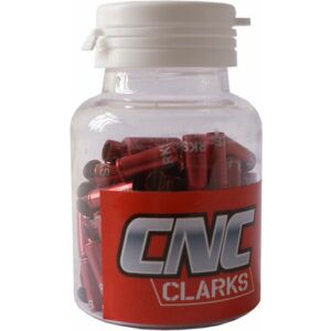 Clarks Váltóvédő csúcs 4 mm CNC Aluminium 100 db Piros (CP-G-01-DP-RED)