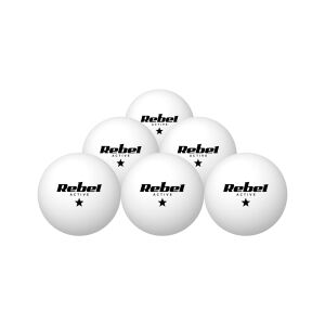 Set mingi tenis de masa, material PP, 6 buc, REBEL ACTIVE 145418924 - Mese tenis de masă, palete și accesorii