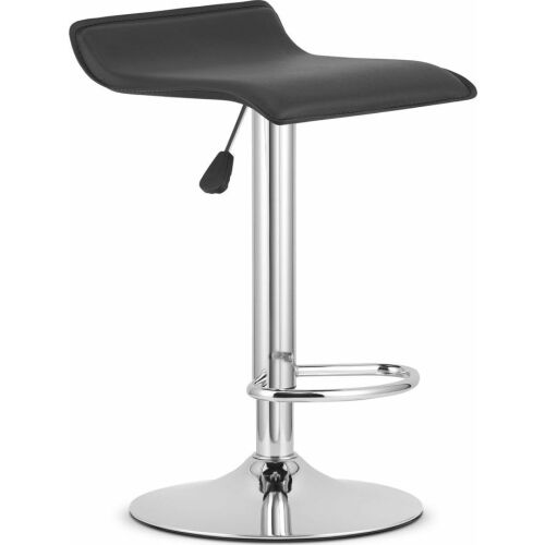 Leobert Hoker FORT - fekete műbőr / króm alap 145419321