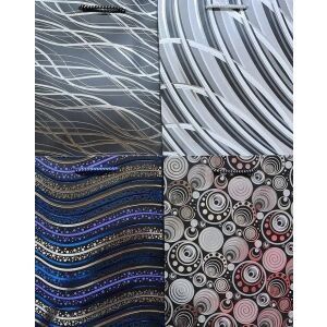 Panorama Torebka ozdobna złocona PL-6 średnia LUX zest. 58 145419889 - Ambalaje cadouri