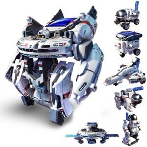 7-in-1-Solarset für Kinder ab 10 Jahren, Weltraummodelle, Solarpanel und Mikrobatterie 145420045 - Wissenschaftliche und Entdeckerspiele