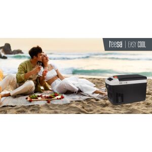 Professzionális turista hűtőszekrény TEESA fagyasztó funkcióval 25L DC12/24V AC 230V