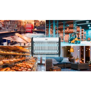 TEESA rovarcsapó lámpa 20W(2x10W) 145420467 - Kártevőirtó