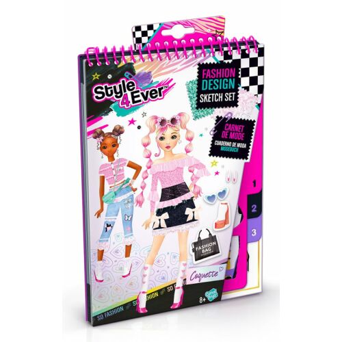 Canaltoys Divattervező Mini Vázlatfüzet