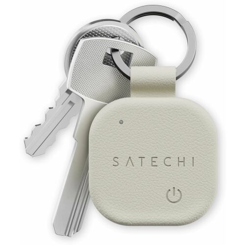 Satechi FindAll Keychain - vegán bőrből készült kulcstartó Apple Find My kompatibilis helymeghatározóval (homokszín) 145421687