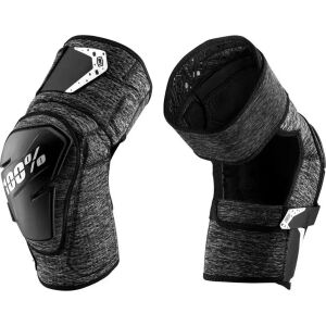 100% Térdvédő 100% FORTIS Knee Guard szürke heather black S/M méret (NEW)
