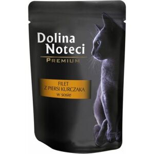 Dolina Noteci Karma Premium filet z piersi kurczaka w sosie 85 g 145422199 - Karma dla kotów