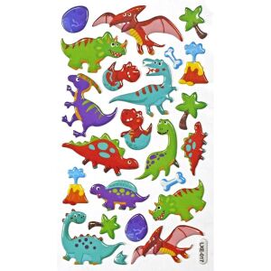 Konvex dinoszauruszok matricák 23db 145422215 - Matrica, mágnes