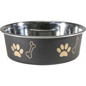 Barry King Miska antypoślizgowa z nadrukiem, czarna, L (0,7 l) 145422330 - Trzymanie kotów