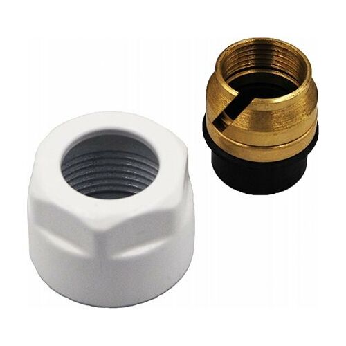 Varioterm Kompressziós csatlakozó 15/1 x M22/1.5 fehér vaku (INTEGRA, VISION szelepekhez) 145422403