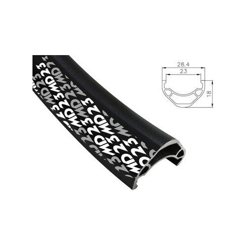 Alexrims MTB kerék MD23 27.5"x32 furat Tubeless Ready Tárcsafék küllős fekete (ALX-MD23275) 145422406