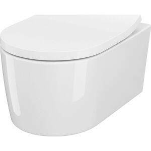 Miska WC Cersanit miska wisząca Inverto Stream On + deska Wrap Slim (S701-419) 145422526 - WC
