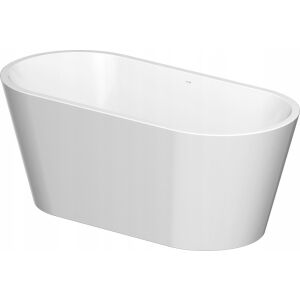 Cada de baie Cersanit Crea Freestanding S301-300, ovala, 210 litri, 160x75x44.5 cm, Alb 145422536 - Mobilier de baie